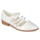 Journee Collection Elyse Women's Shoes, Size: 8, White