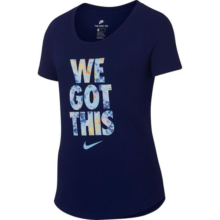 Girls 7-16 Nike We Got This Graphic Tee, Size: Medium, Blue