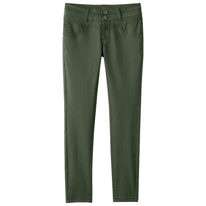 Girls 7-16 & Plus Size Mudd&reg; Stacked Denim Jeggings, Girl's, Size: 14 1/2, Green