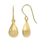 14k Gold-plated Teardrop Earrings, Women's, Gold