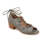 Journee Collection Bowee Women's High Heel Sandals, Size: Medium (9), Grey