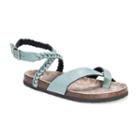 Muk Luks Estelle Women's Sandals, Girl's, Size: 7, Green