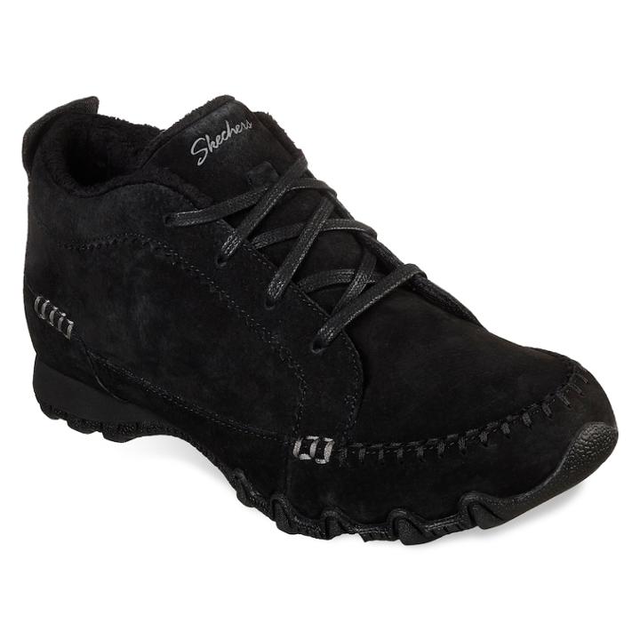 Skechers Relaxed Fit Bikers Lineage Women's Chukka Boots, Size: 8.5, Grey (charcoal)