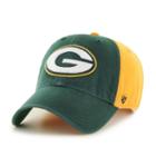 Adult '47 Brand Green Bay Packers Flag Staff Clean Up Adjustable Cap, Multicolor