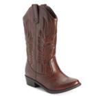 Sonoma Goods For Life&trade; Girls' Cowboy Boots, Girl's, Size: 2, Dark Brown