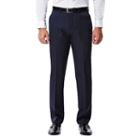 Men's Haggar Straight-fit Travel Performance Suit Pants, Size: 32x30, Blue (navy)