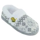 Women's North Dakota State Bison Snowflake Slippers, Size: Large, Nds Team