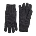 Men's Levi's&reg; Marled Knit Texting Gloves, Size: Large, Dark Grey