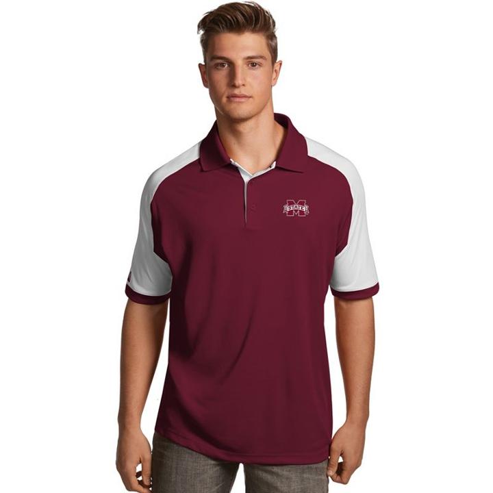 Men's Antigua Mississippi State Bulldogs Century Polo, Size: Xl, Red Other