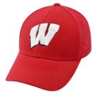Adult Top Of The World Wisconsin Badgers One-fit Cap, Men's, Med Red