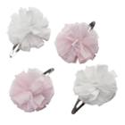 Girls 4-7 Carter's 4-pk. Mesh Flower Hair Clips, Multicolor