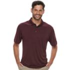 Men's Haggar Cool 18&reg; Regular-fit Performance Micro Square Polo, Size: Medium, Drk Purple