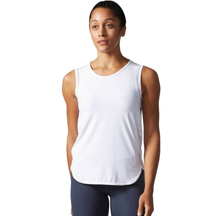 Women's Adidas Performer 2010 Tank, Size: Large, White