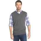 Big & Tall Izod Regular-fit Wool-blend V-neck Sweater Vest, Men's, Size: 3xb, Grey (charcoal)