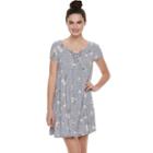 Juniors' So&reg; Lace-up Swing Dress, Teens, Size: Xl, Silver