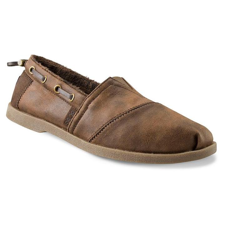 Skechers Bobs Chill Luxe Buttoned Up Women's Slip-on Flats, Size: 5.5, Dark Brown