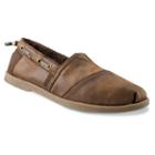 Skechers Bobs Chill Luxe Buttoned Up Women's Slip-on Flats, Size: 5.5, Dark Brown