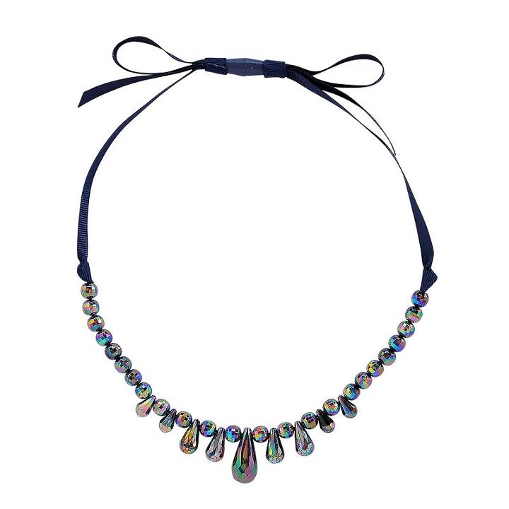 Toddler Girl Oshkosh B'gosh&reg; Beaded Tear-drop Necklace, Size: 3 And Up, Multicolor