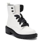 Candie's&reg; Confident Women's Combat Boots, Size: 7.5, White