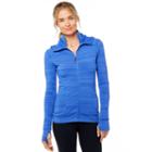 Women's Shape Active Element Run Workout Hoodie, Size: Large, Med Blue