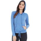 Women's Marika Riot Long Sleeve Hoodie, Size: Small, Blue