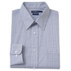 Men's Croft & Barrow&reg; Classic-fit Easy Care Point-collar Dress Shirt, Size: 17.5-34/35, Blue