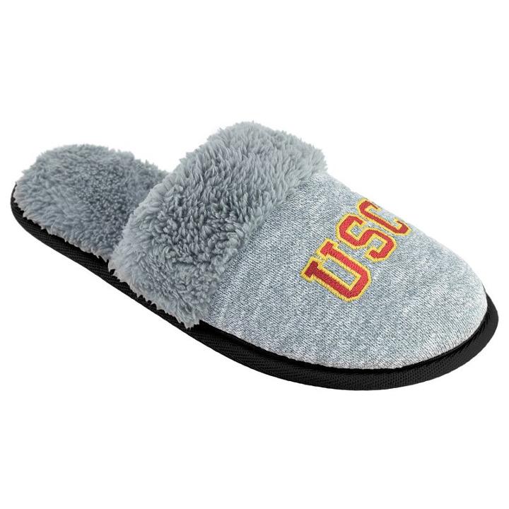 Women's Usc Trojans Sherpa-lined Clog Slippers, Size: Small, Grey