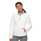 Women's Tek Gear&reg; Lightweight Puffer Jacket, Size: Xl, White