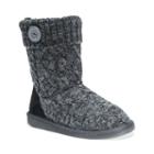 Muk Luks Janet Women's Water-resistant Boots, Girl's, Size: 7, Black