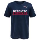 Boys 8-20 Nike New England Patriots Practice Dri-fit Tee, Boy's, Size: S(8), Blue (navy)