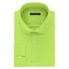 Men's Van Heusen Slim-fit Lux Sateen No-iron Dress Shirt, Size: 17-32/33, Brt Green