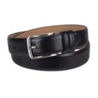 Men's Dockers&reg; Feather-edge Stitched Double-loop Belt, Size: 34, Black