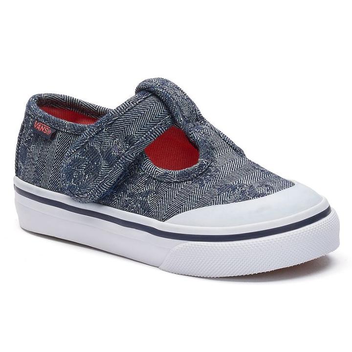 Vans Leena Toddler Girls' Shoes, Girl's, Size: 6 T, Dark Blue