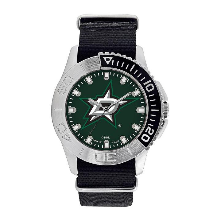 Men's Game Time Dallas Stars Starter Watch, Black