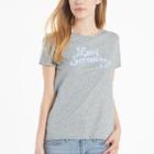 Women's Levi's&reg; Graphic Tee, Size: Medium, Grey