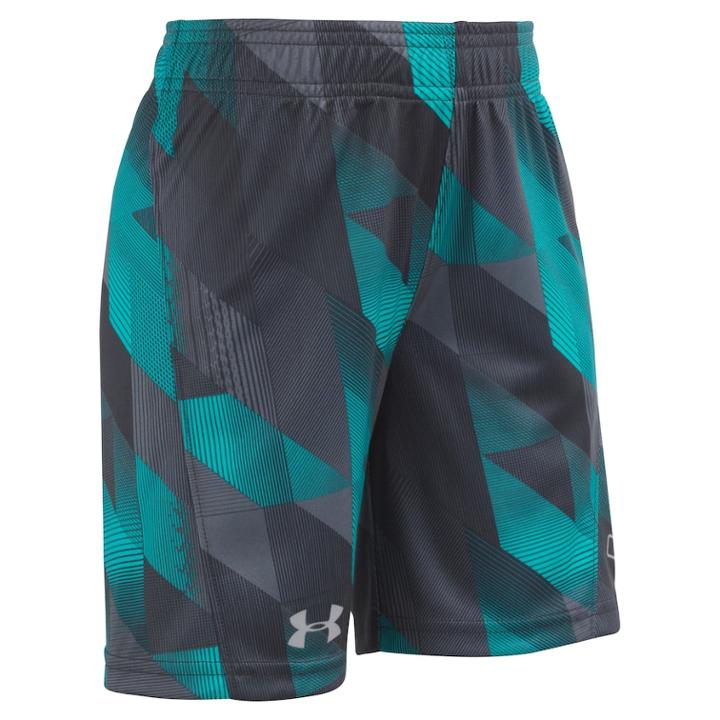 Boys 4-7 Under Armour Abstract Logo Shorts, Size: 4, Turquoise/blue (turq/aqua)