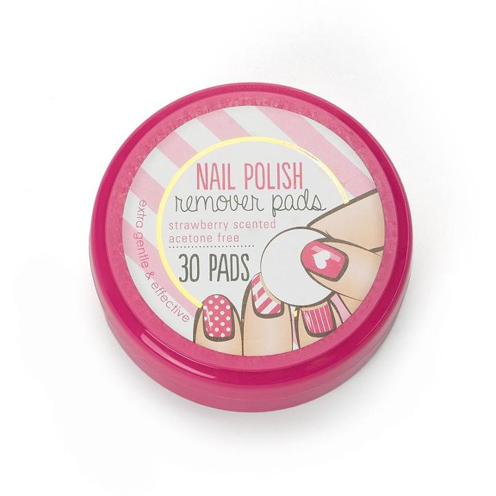 Simple Pleasures Nail Polish Remover Pads, Pink