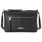 Dana Buchman Curlew Double Entry Crossbody Bag, Women's, Black