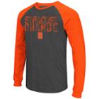 Men's Campus Heritage Syracuse Orange Olympus Tee, Size: Medium, Grey (charcoal)