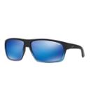 Arnette An4225 64mm Burnout Rectangle Mirror Sunglasses, Men's, Dark Grey