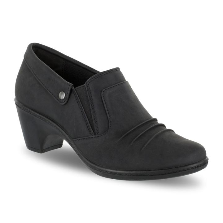 Easy Street Bennett Women's Slouch Shoes, Size: Medium (10), Black