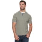 Men's Method Mock-layer Henley, Size: Xl, Med Green