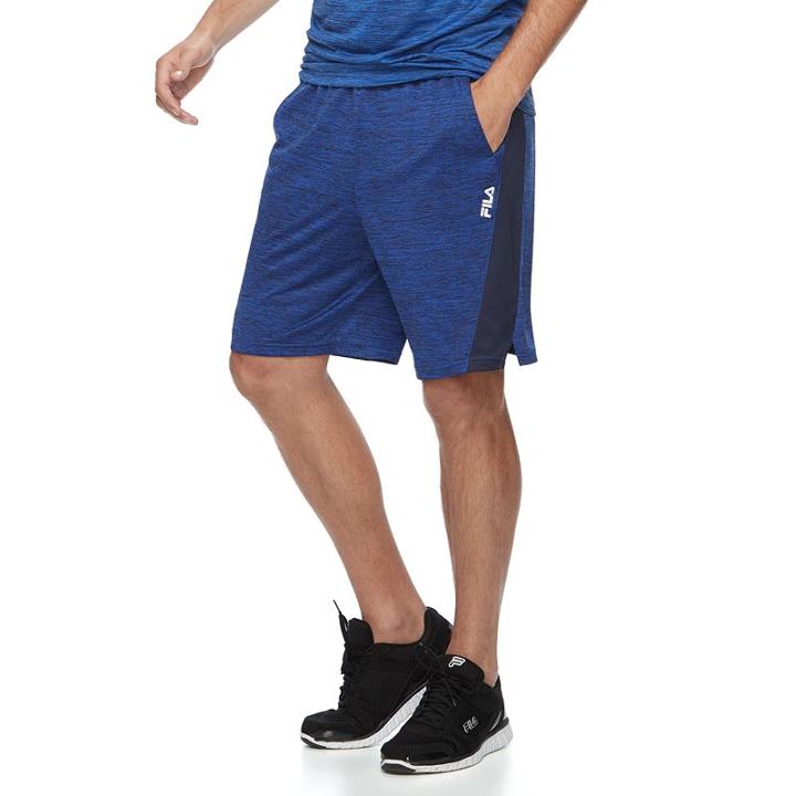 Men's Fila Sport&reg; Training Shorts, Size: Large, Blue Other
