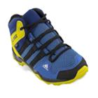 Adidas Outdoor Terrex Ax2r Mid Climaproof Boys' Waterproof Hiking Shoes, Boy's, Size: 12, Med Blue