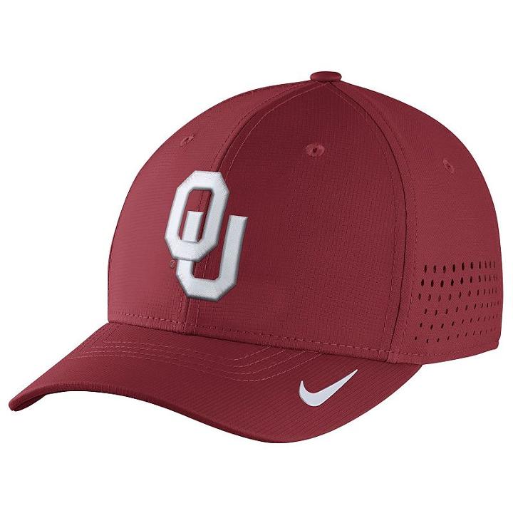 Men's Nike Oklahoma Sooners Dri-fit Vapor Sideline Flex-fit Cap, Ovrfl Oth