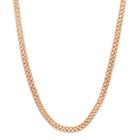 14k Gold Over Silver Popcorn Chain Necklace, Women's, Size: 20, Pink