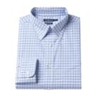 Men's Croft & Barrow&reg; True Comfort Fitted Oxford Stretch Dress Shirt, Size: 17.5-34/35, Blue