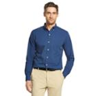 Men's Izod Premium Essentials Slim-fit Stretch Button-down Shirt, Size: Xl, Dark Blue