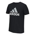 Men's Adidas Logo Tee, Size: Medium, Black