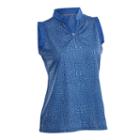 Nancy Lopez, Plus Size Sing Sleeveless Golf Polo, Women's, Size: 3xl, Multicolor